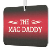 (IHRER TEXT) - Schwarz und Rot Autolufterfrischer (Links)