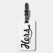 Ihrs Gepäckanhänger (Vorderseite vertikal)