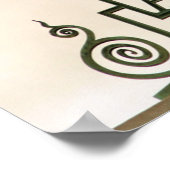 IHS Alpha Omega Cross 16x20 Poster (Ecke)