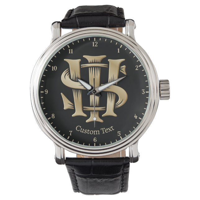 IHS Christogramm Armbanduhr (Vorderseite)