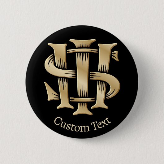 IHS Christogramm Button (Vorderseite)