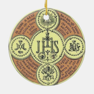 IHS Weihnachtsschmuck