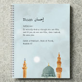 Ihsan "The Practice of Excellence"-Notebook Notizblock