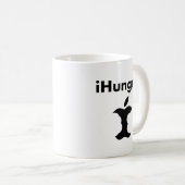 iHungry Lustiger Becher Kaffeetasse (VorderseiteRechts)