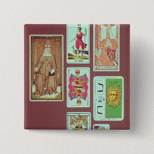 II das Hohepriesterin Button (Vorderseite)