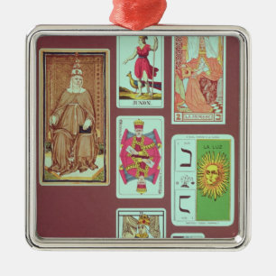 II das Hohepriesterin Silbernes Ornament