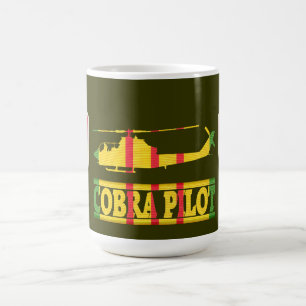 II Kobra-PilotTasse Feld-Kraft-Vietnams AH-1G Kaffeetasse