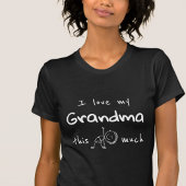 II Love my Grandma Typography Named Graphic Tri-Blend Shirt