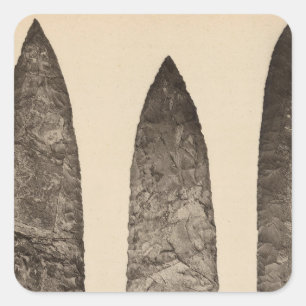 II Steinwerkzeuge, Kalifornien Quadratischer Aufkleber