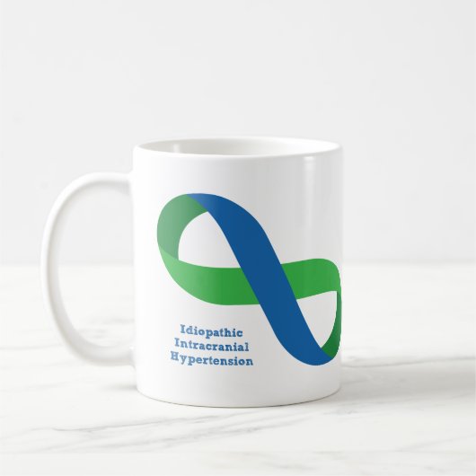 IIH Unendlichkeits-Band-Tasse Kaffeetasse (Links)