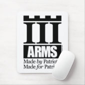 III Arme mousepad - Vertikale (Mit Mouse)