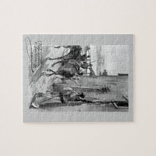 III Centenario-Don Quijote durch José Jiménez Puzzle (Horizontal)