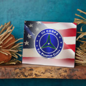 III Corps ‚Phantom Corps‘ Fotoplatte (Seite)