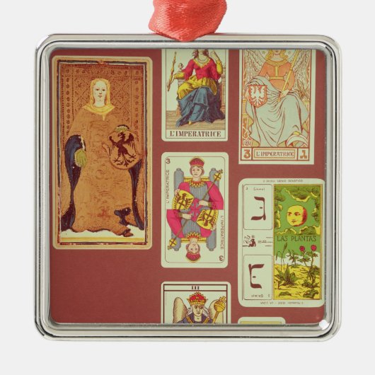 III die Kaiserin Silbernes Ornament (Vorne)