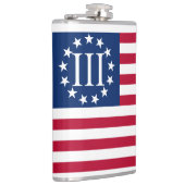 III %-Flasche Flachmann (Rechts)