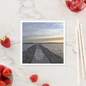 III Johannes 1:4 Bibelschrift läuft in Wahrheit Serviette (Beispiel)