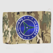 III Korps Golfhandtuch (Horizontal)