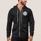 IIIRD Classic Circle w border & White Background Hoodie (Vorderseite)