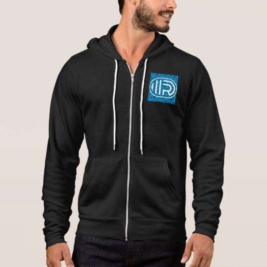 IIIRD Classic Oval Hoodie w Background (Vorderseite)