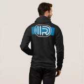 IIIRD Classic Oval Hoodie w Background (Schwarz voll)