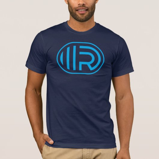 IIIRD Classic Oval (Light Blue Logo) T-Shirt (Vorderseite)
