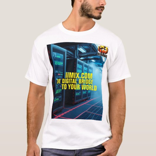 IIMIX Basic Dunkles T-Shirt (Vorderseite)