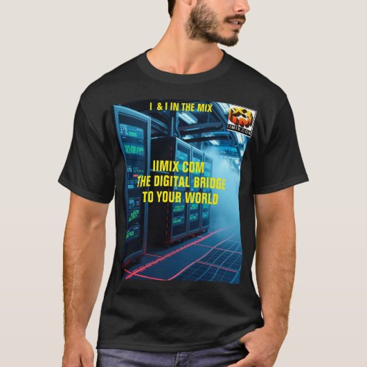 IIMIX Basic Dunkles T-Shirt (Vorderseite)