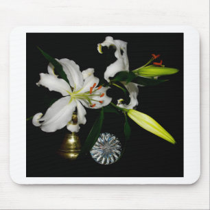 Iirsh Design - Messing- und Blumenkollektion Mousepad