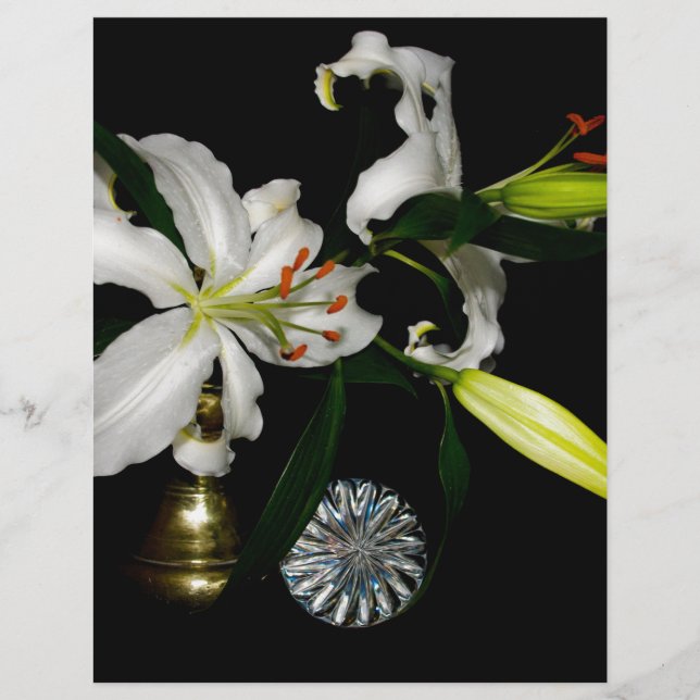 Iirsh Design - Sammlung von Messing und Blume (Vorderseite)