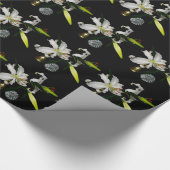 Iirsh Design - Sammlung von Messing und Blume Geschenkpapier (Ecke)