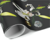 Iirsh Design - Sammlung von Messing und Blume Geschenkpapier (Rolleneckpunkt)