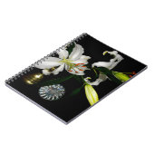 Iirsh Design - Sammlung von Messing und Blume Notizblock (Linke Seite)