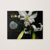 Iirsh Design - Sammlung von Messing und Blume Puzzle (Horizontal)