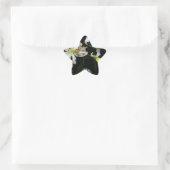 Iirsh Design - Sammlung von Messing und Blume Stern-Aufkleber (Tasche)