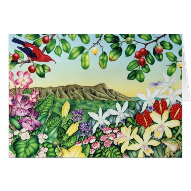 Iiwi Diamant-Kopf (Vorderseite (Horizontal))