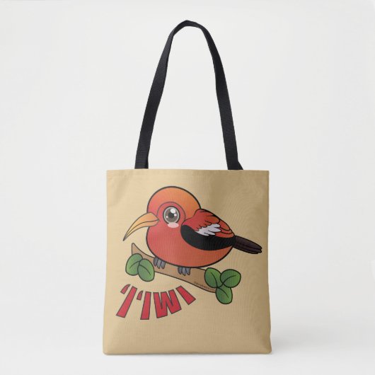 Iiwi Hawaii Forest Bird Tasche (Vorderseite)
