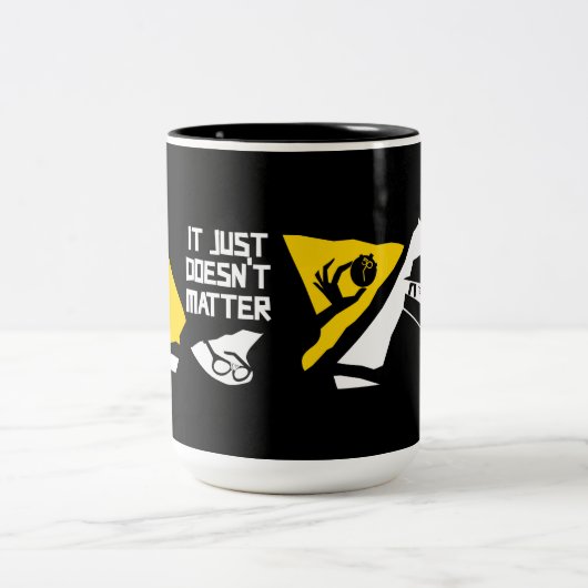 IJDM Fahnen-Tasse 2018 Zweifarbige Tasse (Mittel)