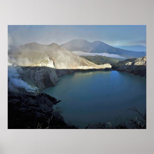 Ijen Crater Poster (Vorne)