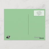 Ijimekko Panda "Vermisstes Sie" Postkarte (Rückseite)