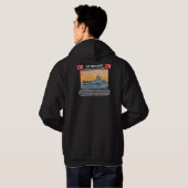 IJN Schlachtschiff Musashi Hoodie (Schwarz voll)