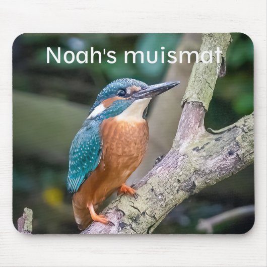 IJsvogel Mousepad (Vorne)