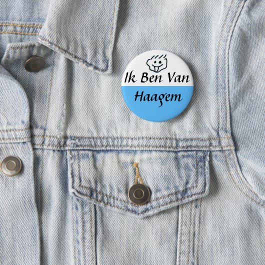 Ik ben van Haagem Button (Beispiel)