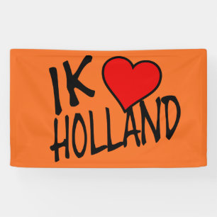 Ik Heart Holland bk on or bncnt Banner