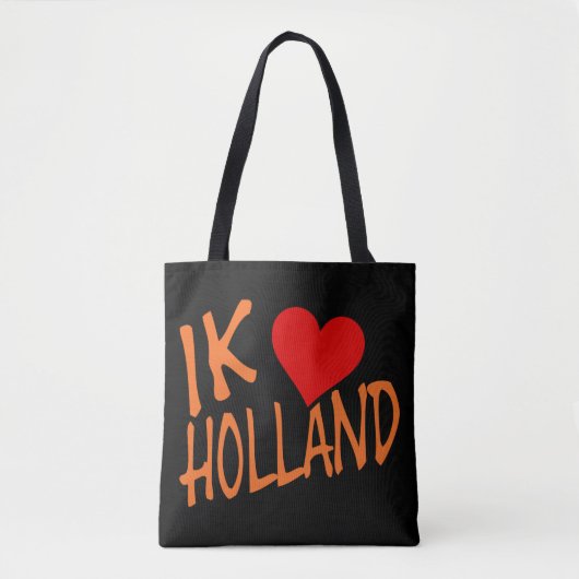 Ik Heart Holland oder auf bk stcnt Tasche (Vorderseite)