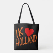Ik Heart Holland oder auf bk stcnt Tasche (Rückseite)