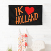 Ik Heart Holland oder auf der Website der Bank Banner (Insitu)