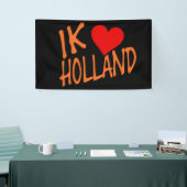 Ik Heart Holland oder auf der Website der Bank Banner (Messeveranstaltung)
