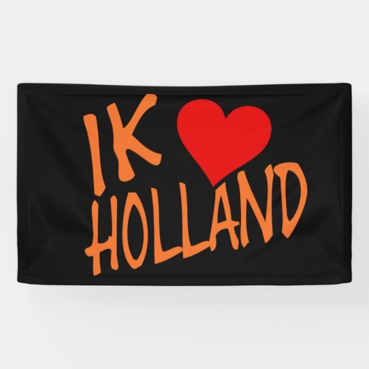 Ik Heart Holland oder auf der Website der Bank Banner (Horizontal)