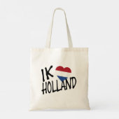 Ik Heartflag Holland bk btt Tragetasche (Rückseite)