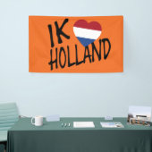 Ik Heartflag Holland bk on or bncnt Banner (Messeveranstaltung)
